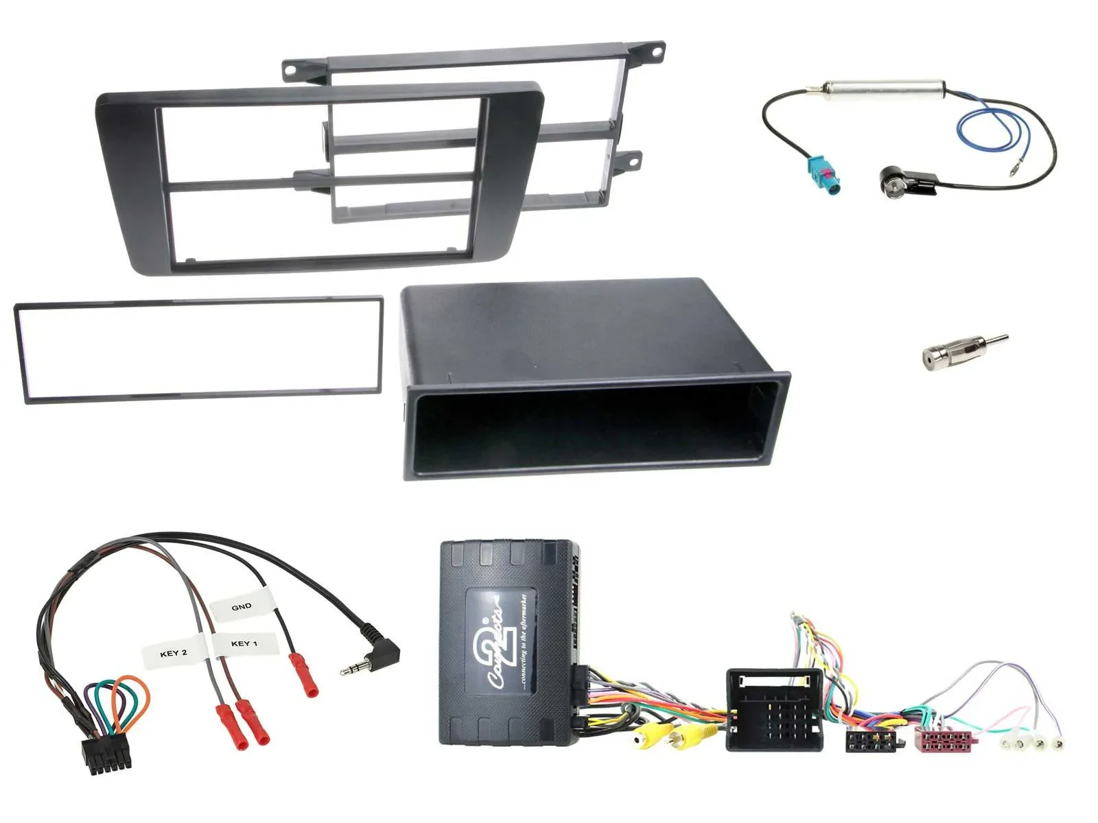Radioset Lenkradadapter DIN Autoradio für Skoda Scout Octavia 09-13 aktiv