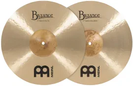 Тарелка барабанная MEINL 15" Byzance Brilliant Polyphonic Hi-Hat (пара)