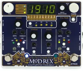 Педаль эффектов для электрогитары Electro-Harmonix Mod Rex Polyrhythmic Modulator