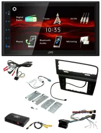 JVC USB Bluetooth Lenkrad DAB 2DIN Autoradio für VW Golf VII 7 2012-2018 Infoada