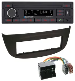 Blaupunkt USB AUX Bluetooth MP3 Autoradio für Renault Twingo (07-14) schwarz