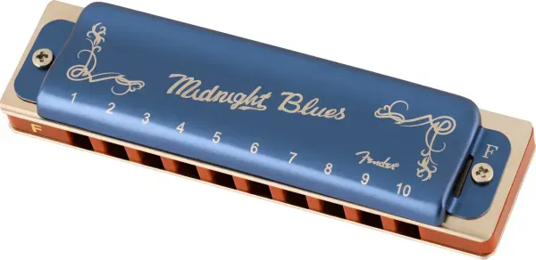 Губная гармошка Fender 0990702105 Midnight Blues F