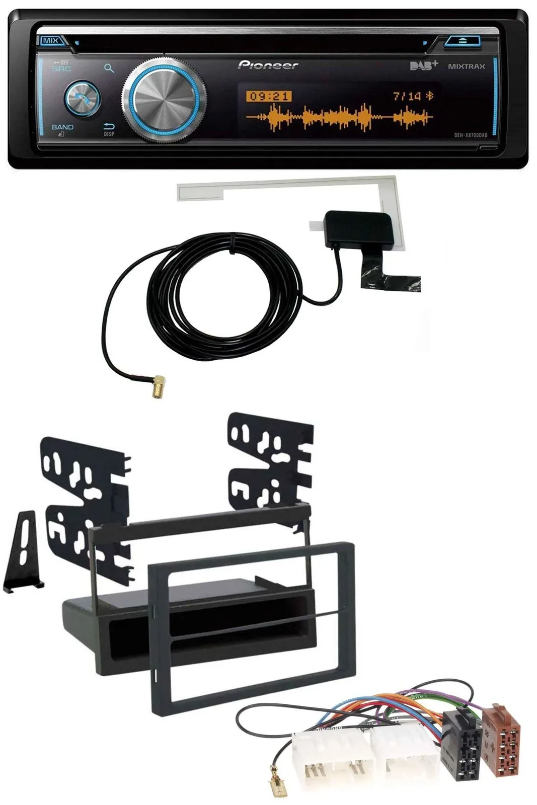 Автомагнитола Pioneer Bluetooth DAB MP3 USB CD для Mazda 626 (1999–2000) / MPV (1996–1999)