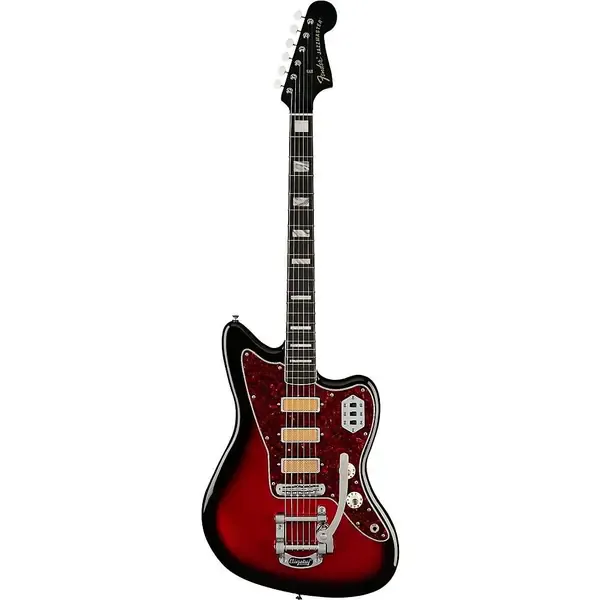 Электрогитара Fender Gold Foil Jazzmaster Candy Apple Burst