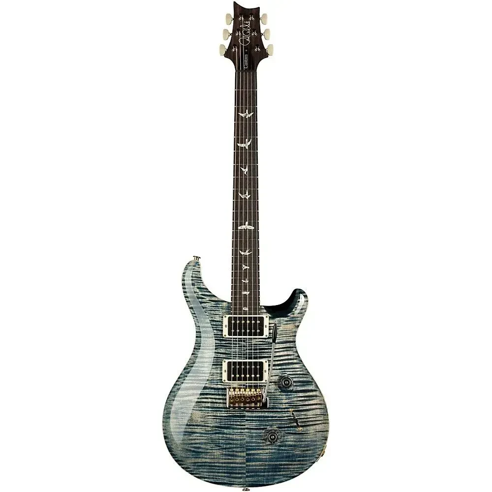 Электрогитара PRS Custom 24 10-Top Faded Whale Blue с кейсом