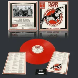 Виниловая пластинка Teaser Sweet - Night Stalker - Red [New Vinyl LP] Colored Vinyl, Red, Digital Do