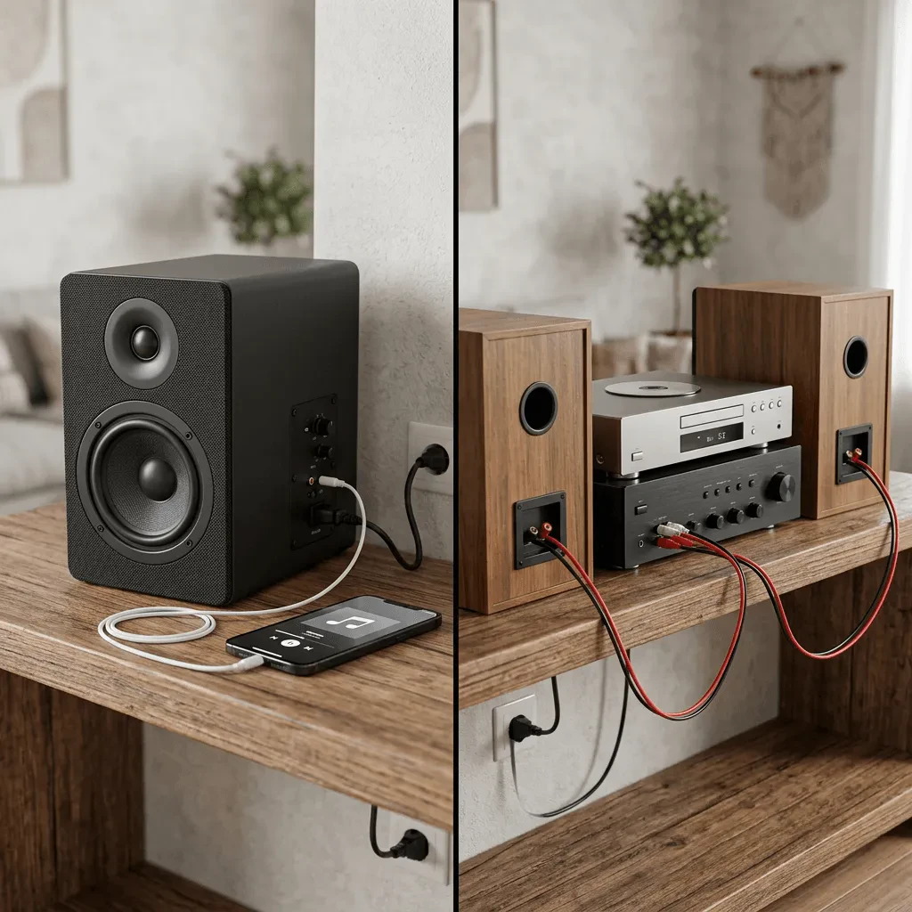 Активные или пассивные колонки: в чем разница и что лучше выбрать?