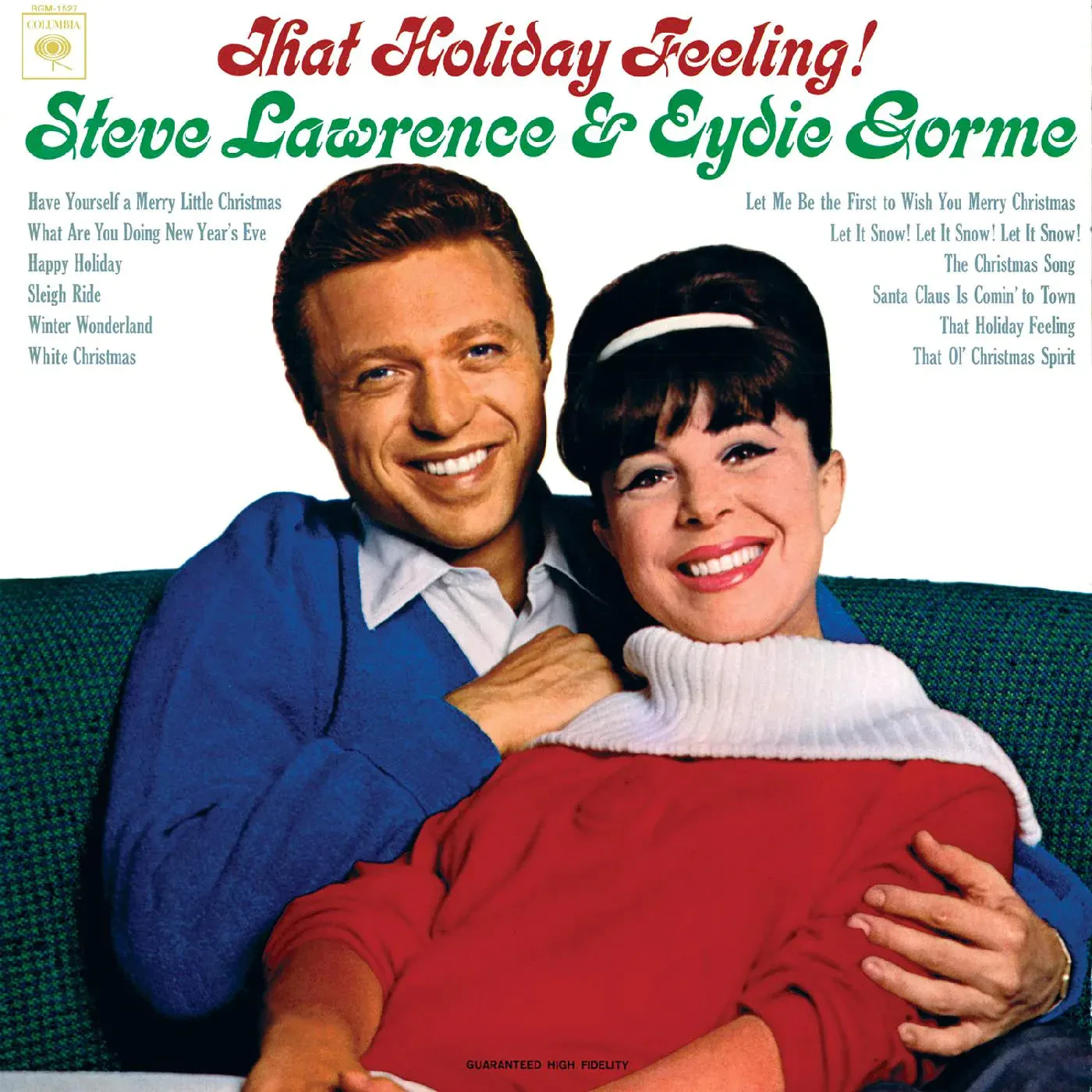 Виниловая пластинка Steve Lawrence & Eydie Gorme – That Holiday Feeling! (Релиз 1964)