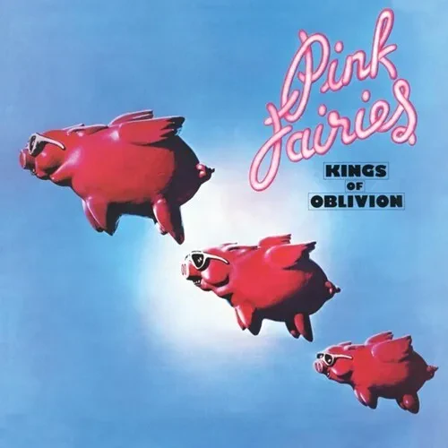 Виниловая пластинка The Pink Fairies - Kings Of Oblivion - Clear Pink Vinyl [New Vinyl LP] Clear Vin