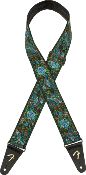 Ремень для гитары Fender 099-0638-098 Mosaic Jacquard Green