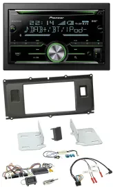 Автомагнитола для Land Rover Evoque 2011–2013 Pioneer 2-DIN, Bluetooth, DAB, USB, CD, поддержка управления с руля