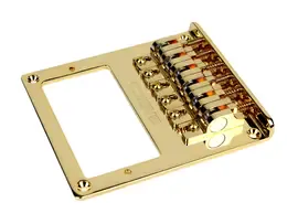 Бридж фиксированный Babicz FCH BFG Tele Style Humbucker Top Load Bridge Gold