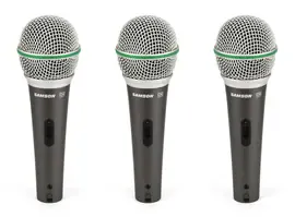 Вокальный микрофон Samson Q6 Dynamic Microphone 3 шт.