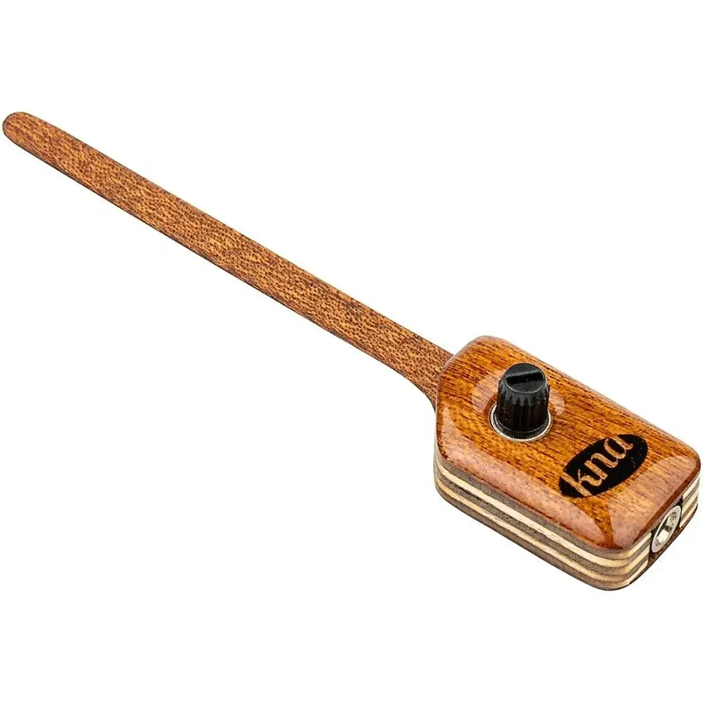 Б/У звукосниматель для акустической гитары KNA SG-2 пьезо, крепление на бридж, для стальных струн, с регулятором громкости