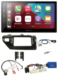 Автомагнитола для Toyota Hilux 2015–2020 Pioneer 2-DIN, Bluetooth, DAB, USB