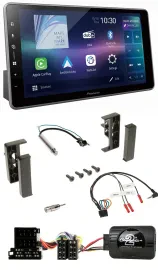 Автомагнитола для Audi A2/A3/A4/A6 (1999–2000) Pioneer Bluetooth, USB, DAB