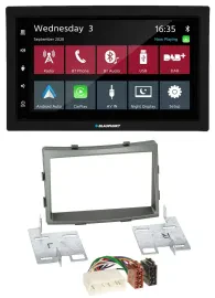 Blaupunkt DAB Bluetooth USB MP3 2DIN Autoradio für SSangYong Rodius ab 2013