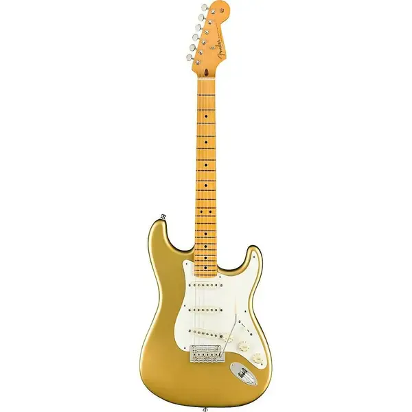 Электрогитара Fender Lincoln Brewster Stratocaster Maple FB Aztec Gold