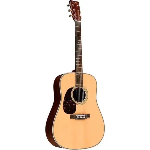 Акустическая гитара Martin Left-Handed D-28 Modern Deluxe Acoustic Guitar Natural Natural