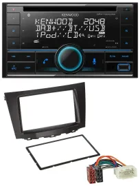 Kenwood CD 2DIN DAB USB MP3 Bluetooth Autoradio für Suzuki Kizashi (ab 2009)
