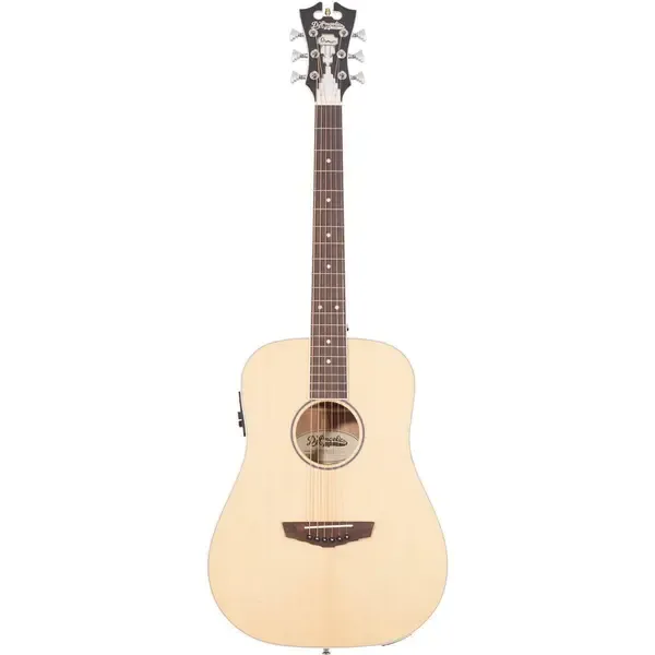 Электроакустическая гитара D'Angelico Guitars Premier Niagara Acoustic-Electric Guitar, Natural Spruce