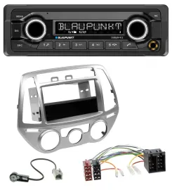 Автомагнитола для Hyundai i20 (2012–2014) Blaupunkt MP3, Bluetooth, USB, AUX, ручной климат-контроль