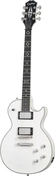 Электрогитара Epiphone Jerry Cantrell Prophecy Les Paul Custom Antique Bone