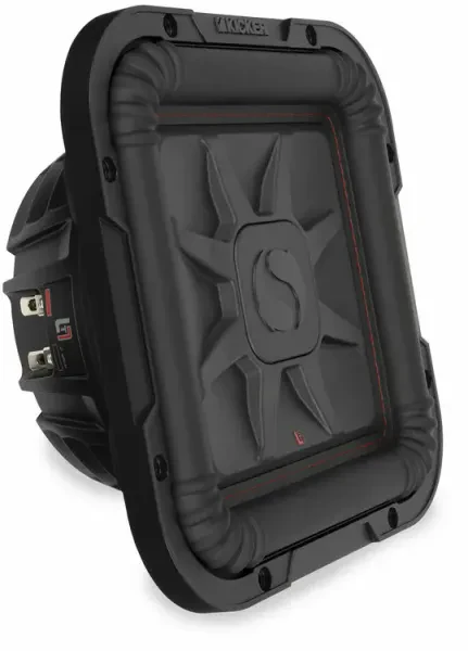 Kicker 46L7T102 L7T Solo-Baric 10-Inch Car Audio Subwoofer w/ Dual Voice Coil