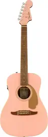 Электроакустическая гитара Fender Limited Edition Malibu Player Shell Pink