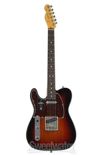 Электрогитара Fender American Professional II Telecaster Rosewood FB Left-Handed 3-Color Sunburst