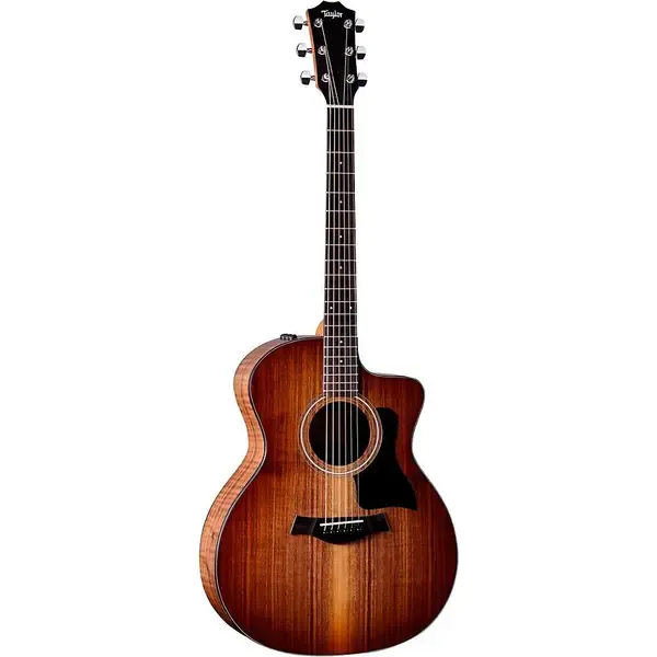 Электроакустическая гитара Taylor 124ce Walnut Special Edition Grand Auditorium Shaded Edge Burst