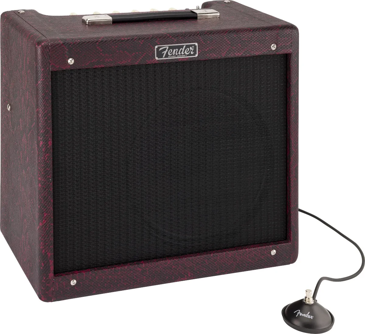 FENDER Blues Junior IV Red Snakeskin