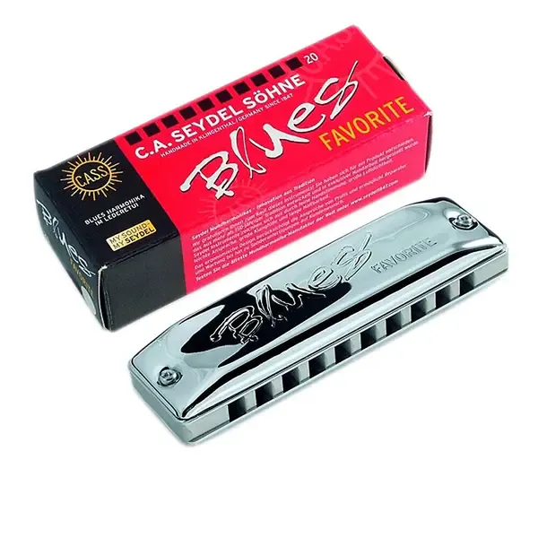 Губная гармошка SEYDEL Blues Favorite Harmonica Low F