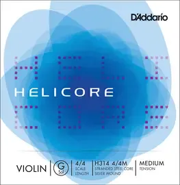 Струна для скрипки D'Addario Helicore H314 4/4M, G