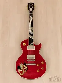 Электрогитара Gibson Custom Shop Slash Snakepit Les Paul Cranberry 1 of 100 USA 1997 w/Case
