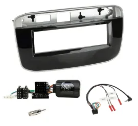 Einbauset Lenkradadapter DIN Autoradio für Fiat Punto Punto Evo ab 2009