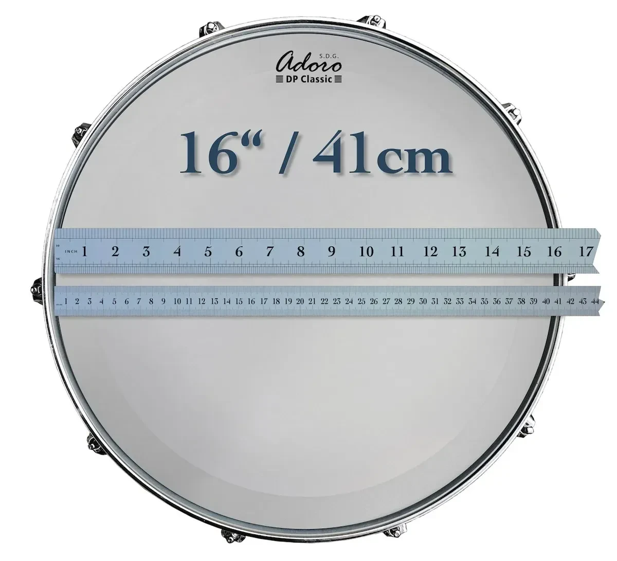 Пластик для барабана Adoro ADPC-CL-16 DP Classic Clear