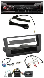 Pioneer CD USB Lenkrad DAB MP3 Autoradio für Audi A1 (ab 2010)