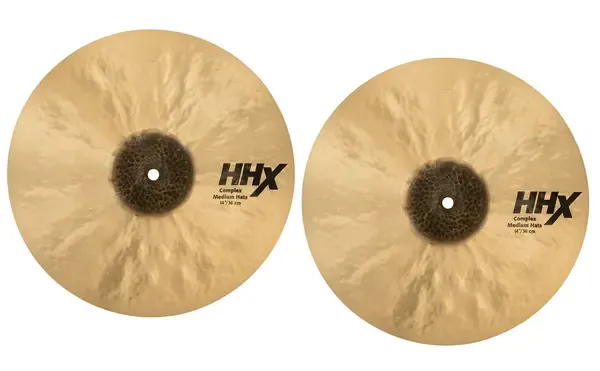 Тарелка барабанная Sabian 14" HHX Complex Medium Hats (пара)