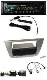 Pioneer CD MP3 Lenkrad DAB USB Autoradio für Seat Toledo Altea 2004-2009 anthraz