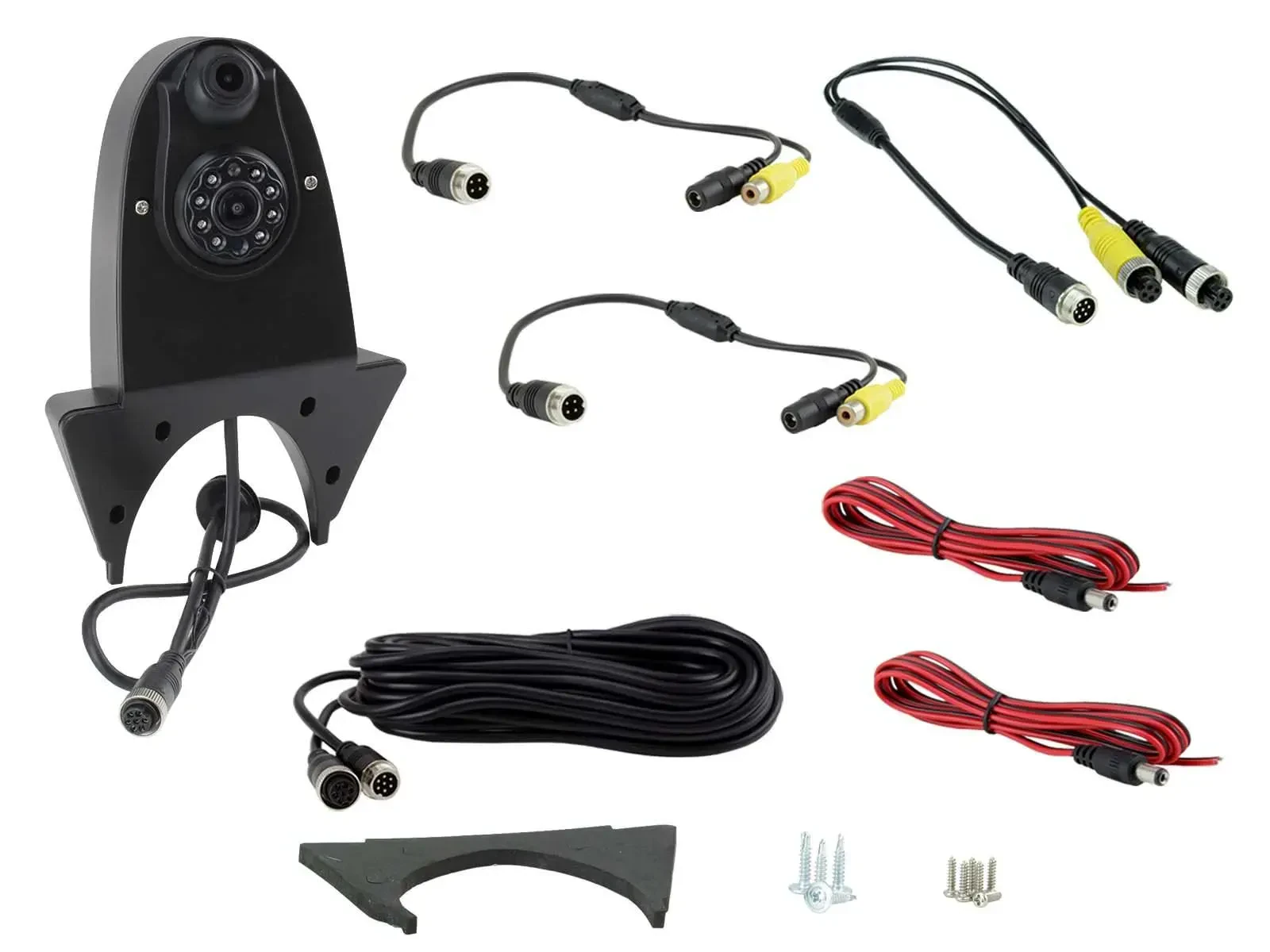 Connects2Vision CAM-66 170° Universelle Dual-Rückfahrkamera oberflächenmontiert