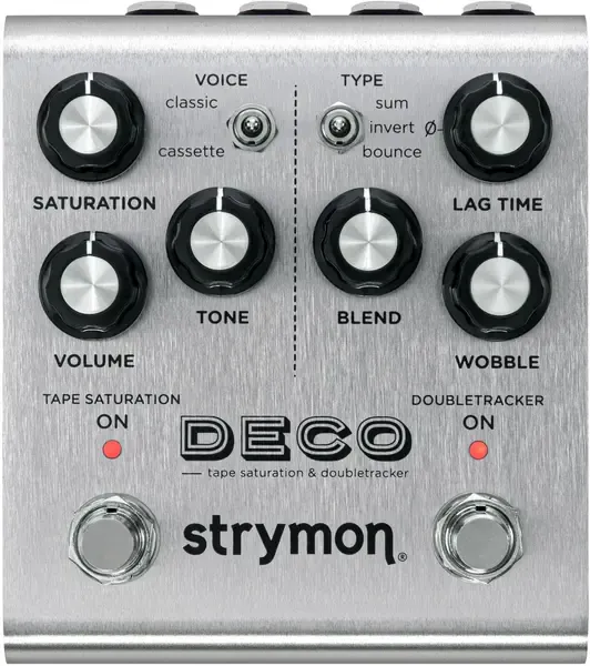 Педаль эффектов для электрогитары Strymon Deco Tape Saturation Doubletracker Delay V2