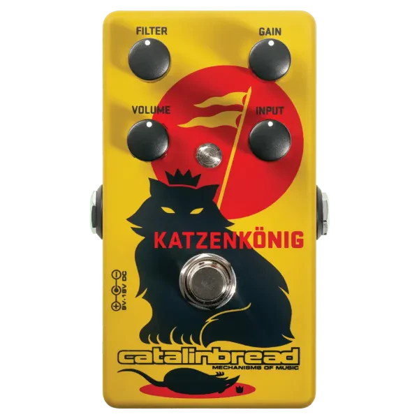 Педаль эффектов для электрогитары Catalinbread Katzenkonig Distortion Fuzz