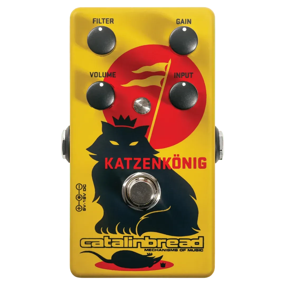 Педаль эффектов для электрогитары Catalinbread Katzenkonig Distortion Fuzz
