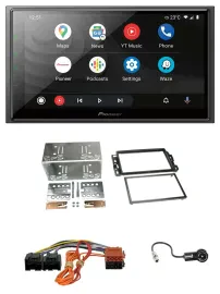 Pioneer USB 2DIN DAB MP3 Bluetooth Autoradio für Cadillac BLS (2006-2010)