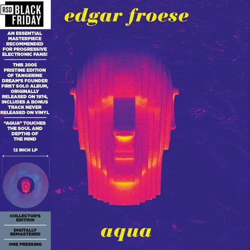 Виниловая пластинка Edgar Froese – Aqua (Релиз 1974)