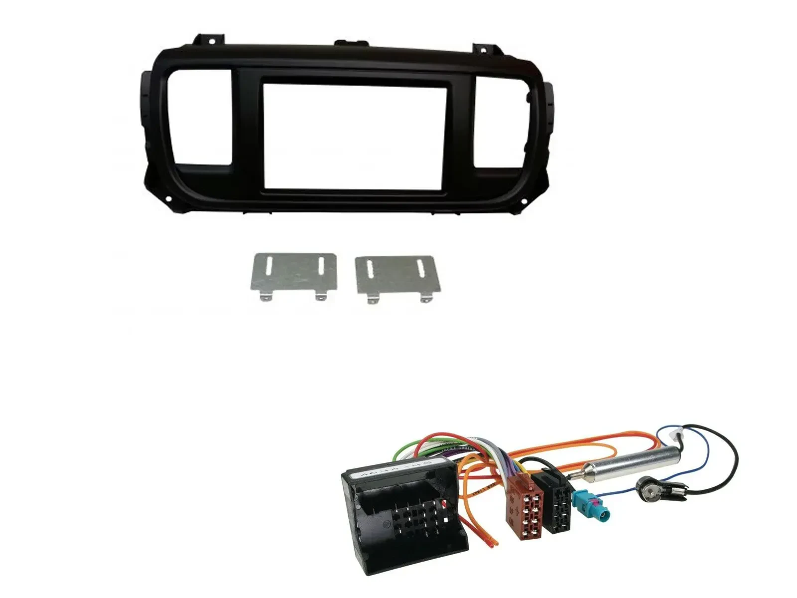 Einbauset Doppel DIN Autoradio für Citroen Jumpy Dispatch Spacetourer ab 2016