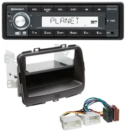 Continental MP3 AUX USB DAB 1DIN Autoradio für Kia Carens 4 (RP, ab 2013)