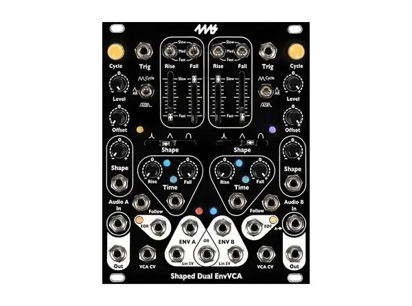 Модульный студийный синтезатор 4MS Shaped Dual EnvVCA Envelope + VCA Eurorack Module