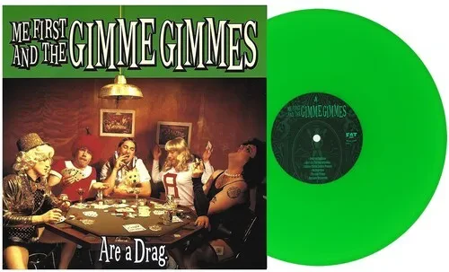 Виниловая пластинка Me First and the Gimme Gimmes - Are a Drag - Green [New Vinyl LP] Colored Vinyl,